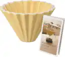 Bild 1 von dm home Kaffeefilterhalter aus Keramik, gelb (11,5x8 cm), 1 St