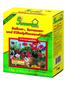 Balkon-, Terrassen- und Kübelpflanzendünger 1 kg