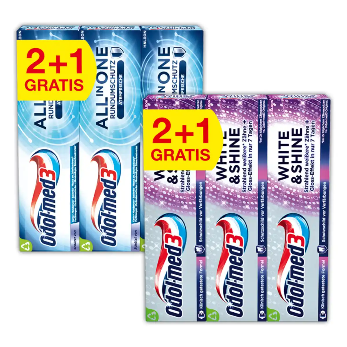 Bild 1 von Odol-Med3 Vorteilspack Zahncreme