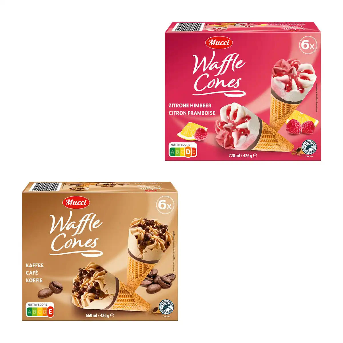 Bild 1 von MUCCI Waffelhörnchen