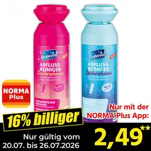 Saubermax Abflussreiniger Zauberschaum