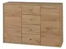 Bild 2 von LIVARNO® Kommode mit 2 Türen und 4 Schubladen Verona Eiche Wotan