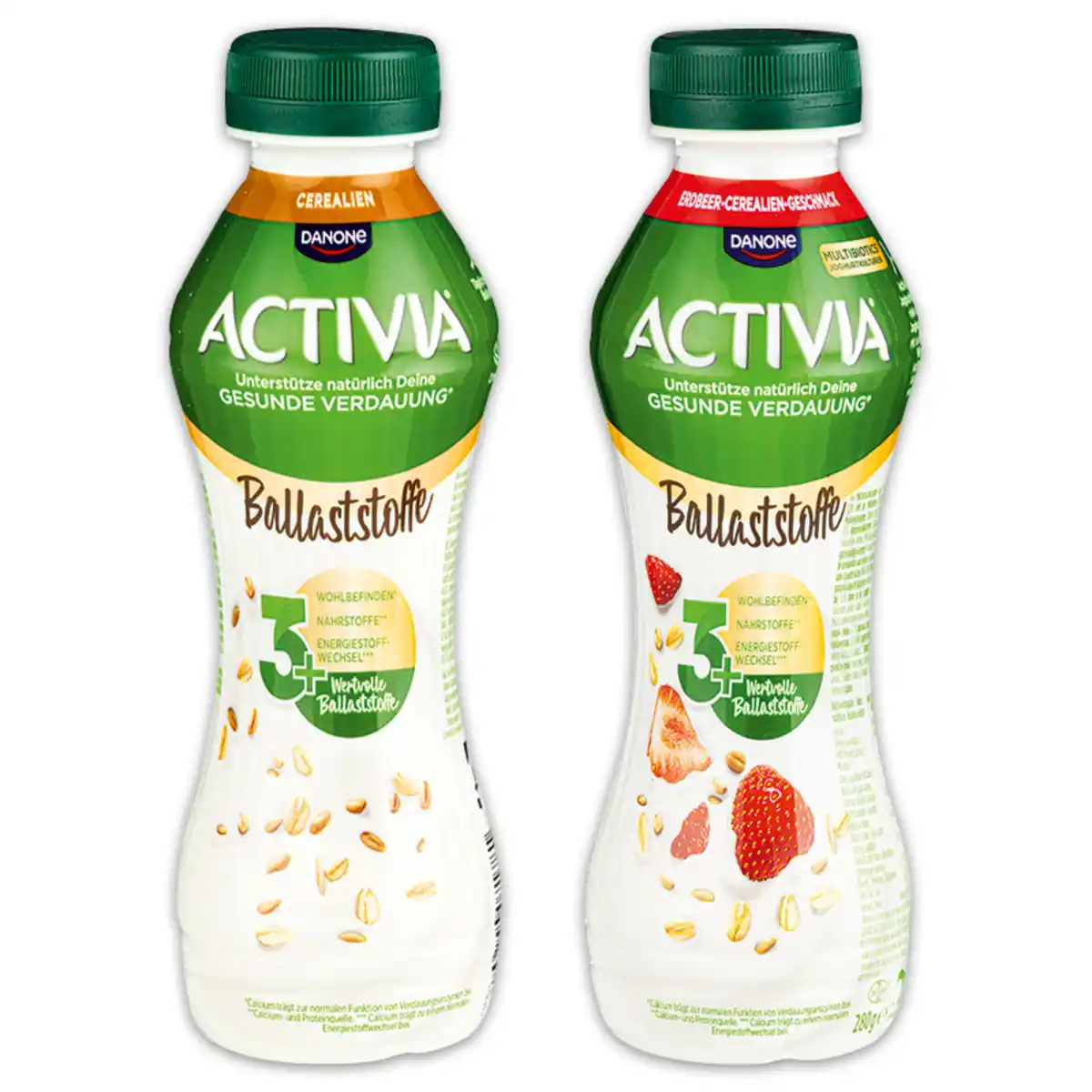 Bild 1 von Danone Activia Ballaststoffe Drink
