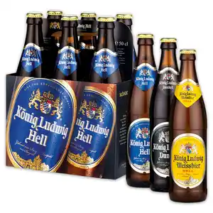 König Ludwig Hell / Dunkel / Weißbier Hell
