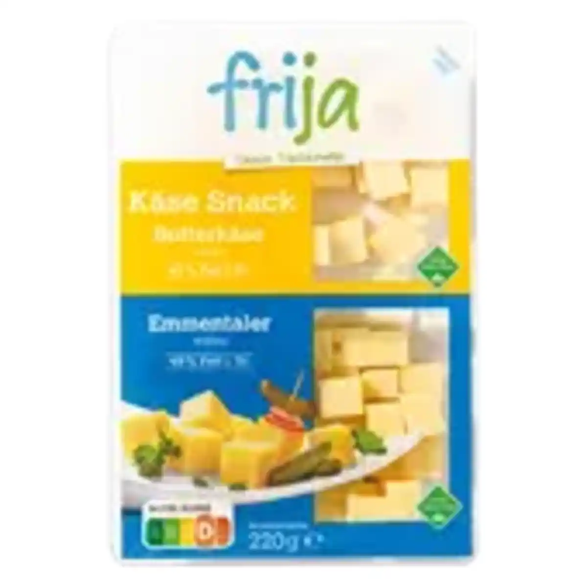 Bild 1 von frija Käse Snack in Würfel