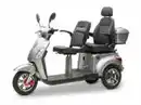 Bild 3 von E-Seniorenmobil Billy 2.0, Blei-Akku, 3-Rad, 1000 Watt, Komfort-Sitz, Grau