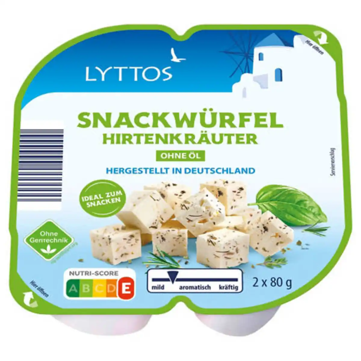 Bild 1 von LYTTOS Snack-Würfel, Kräuter 160 g