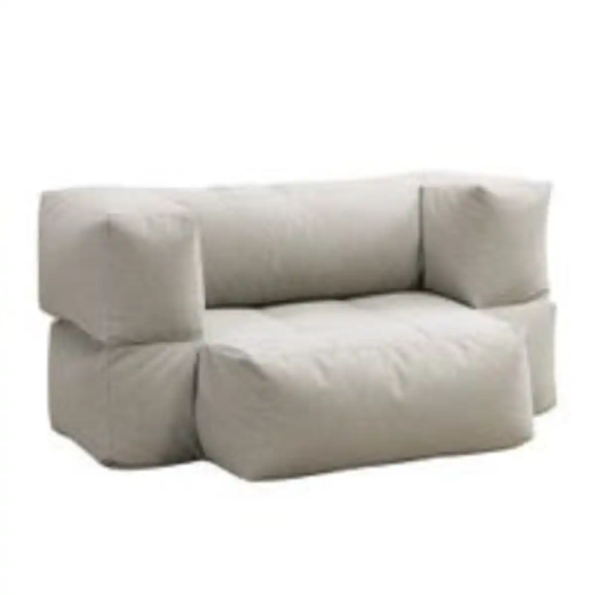 Bild 3 von Home Deluxe Outdoor Sitzsack HEAVEN - Hellgrau