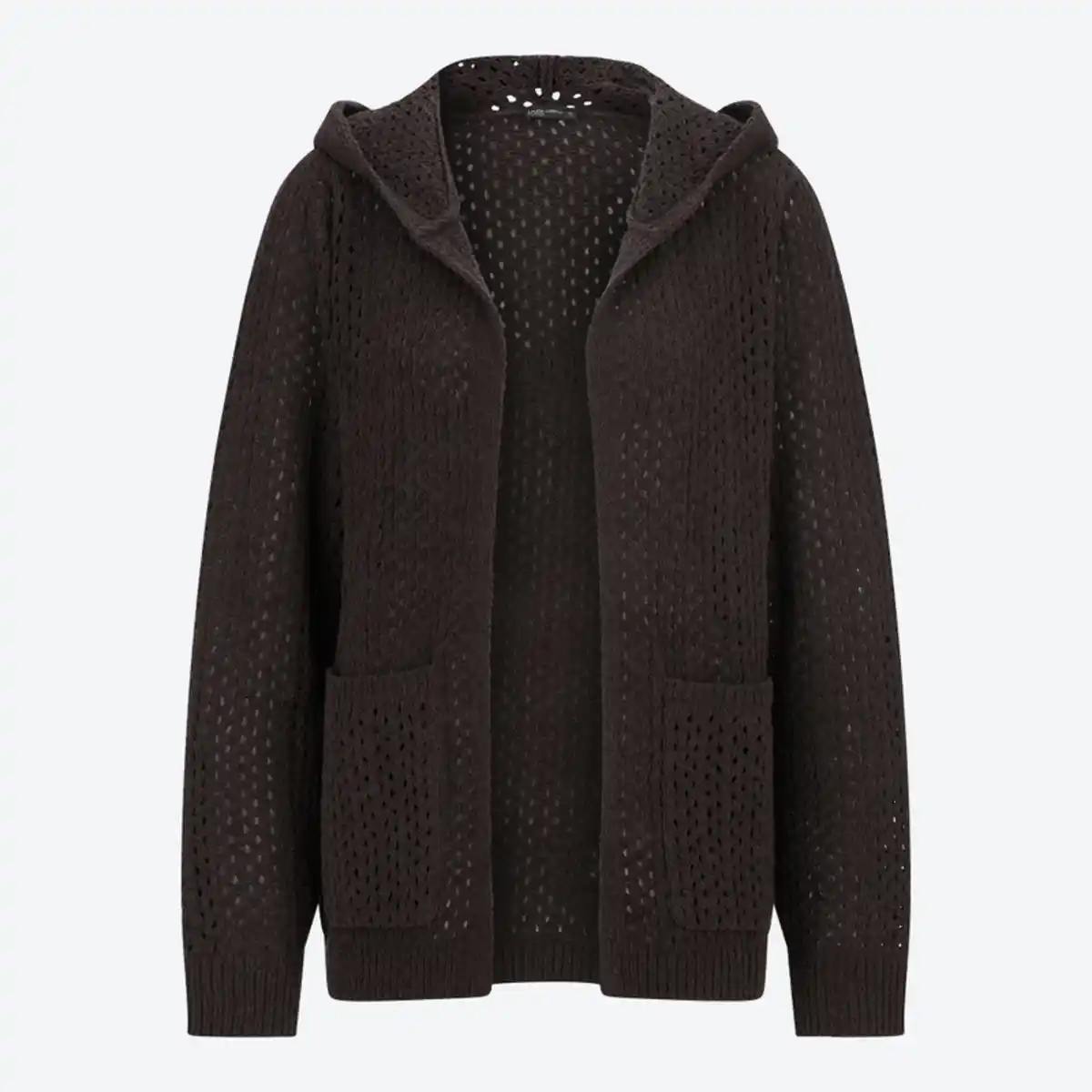 Bild 2 von Damen-Strickcardigan mit Kapuze