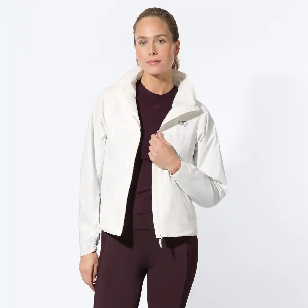Bild 1 von Damen-Windbreaker-Jacke mit Stehkragen