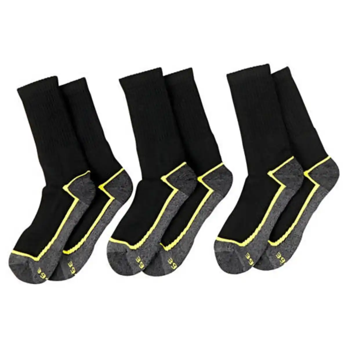 Bild 1 von TOPCRAFT Damen oder Herren Socken, Gelb, 35/38