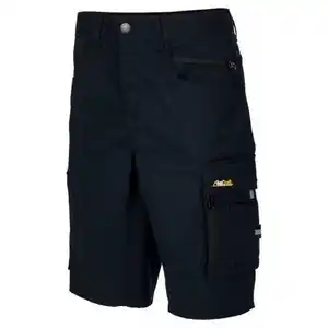 TOPCRAFT Herren Arbeitsshorts, Schwarz, 48