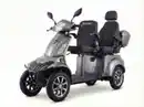 Bild 2 von E-Seniorenmobil Vista Quarter-1L, Blei-Akku, 4-Rad, 1000 Watt, Komfort Sitz, Rot
