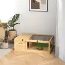 Bild 2 von Schildkrötenhaus aus Holz, Schildkrötengehege mit Haupthäusern, Reptilienkäfig