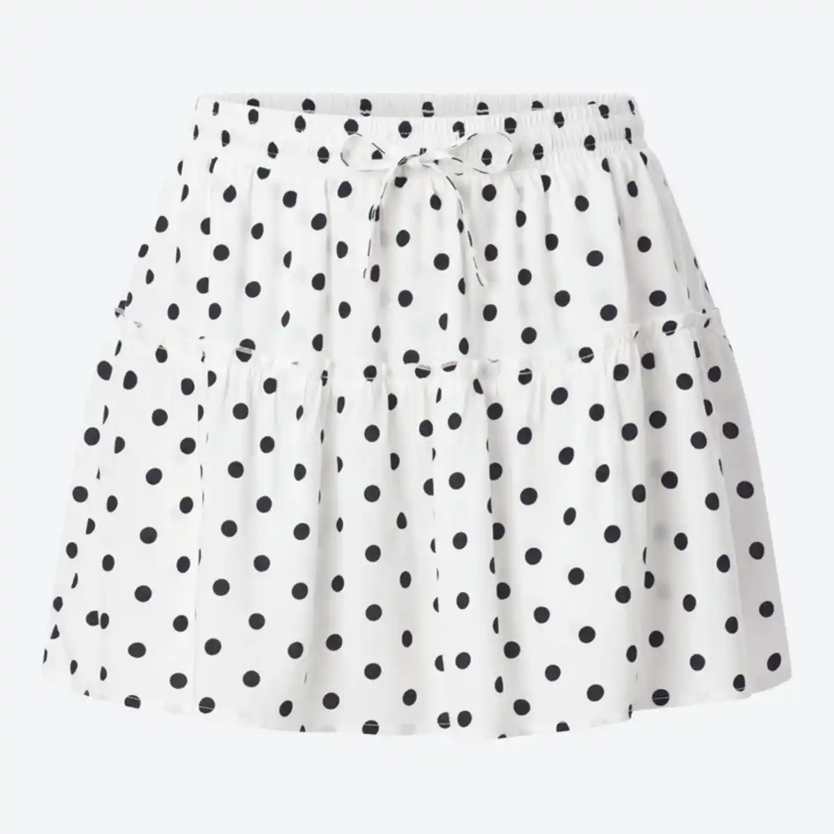 Bild 2 von Damen-Skort aus Viskose mit Punkten
