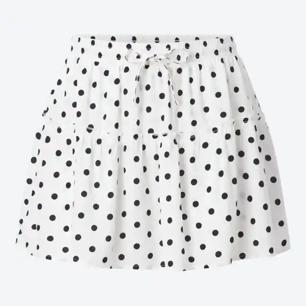 Bild 2 von Damen-Skort aus Viskose mit Punkten