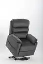 Bild 3 von Elektrisch verstellbarer Aufstehsessel mit Power-Lift-Funktion, ca. 81 x 90 x 106 cm – Dunkelgrau