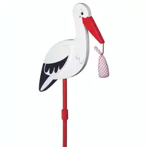 Storch mit Babytuch