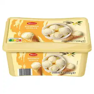 MUCCI Eisschale 2,5 l, Vanille