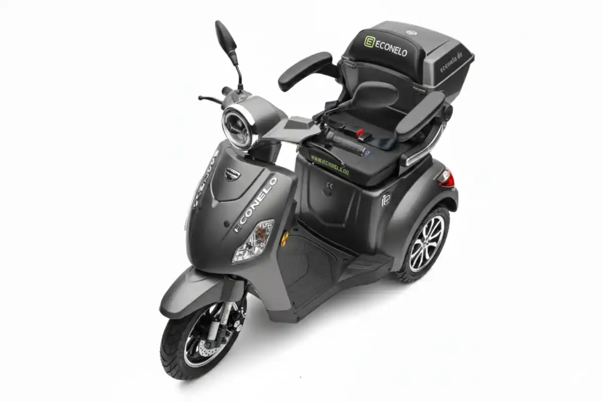 Bild 1 von E-Seniorenmobil J1000, Blei-Akku, 3-Rad, 1000 Watt