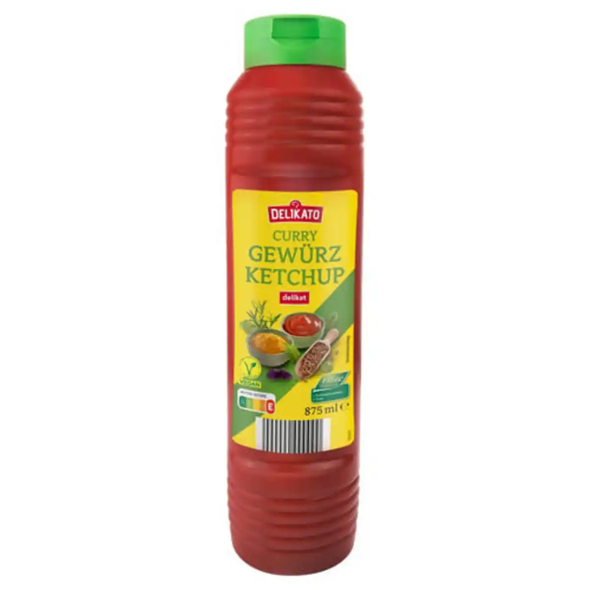 Bild 1 von DELIKATO Curry Gewürzketchup 875 ml, fein gewürzt