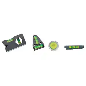 WORKZONE Mini-Wasserwaagen-Set 4-teilig
