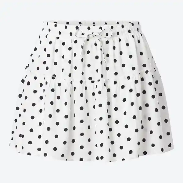 Bild 3 von Damen-Skort aus Viskose mit Punkten
