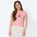 Bild 1 von Damen-T-Shirt mit Frontaufdruck