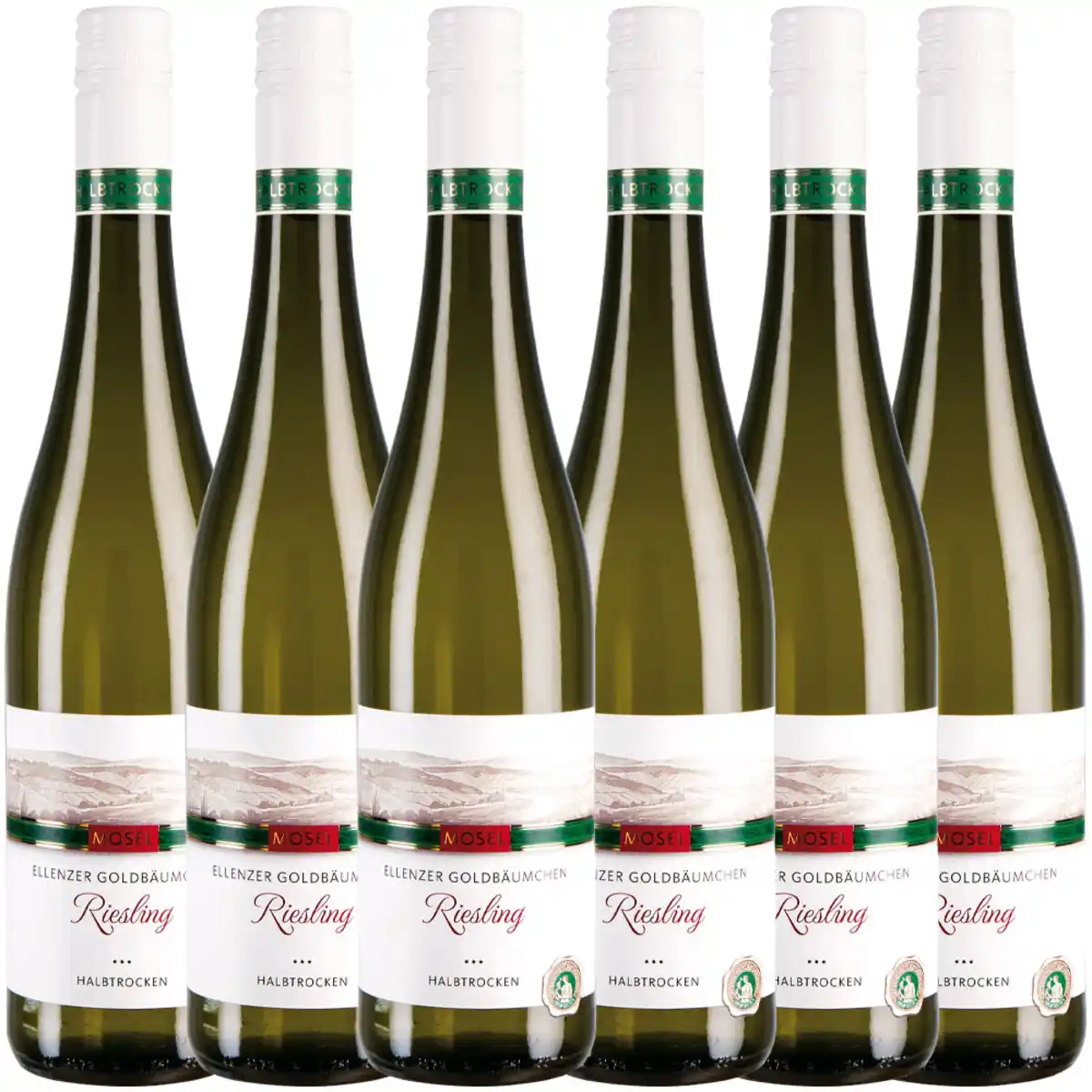 Bild 1 von Riesling QbA Mosel 2023, 6er-Karton