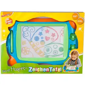 Magnet Zeichentafel mit bunter Zeichenfläche