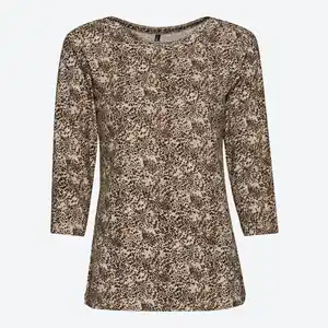 Damen-Langarmshirt mit U-Boot-Ausschnitt