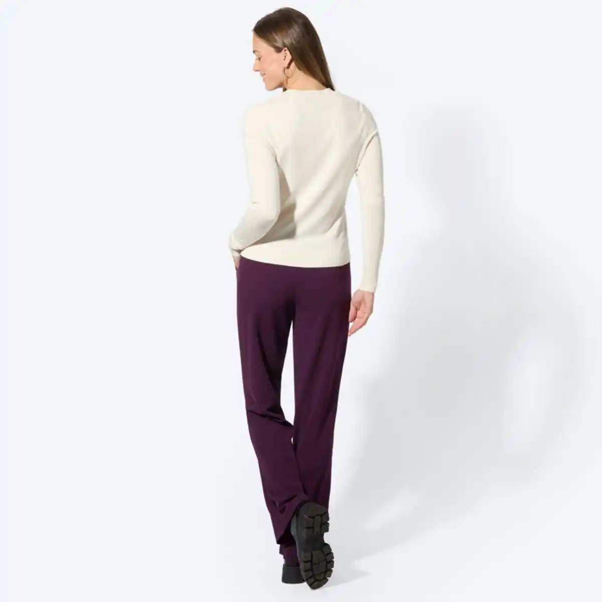 Bild 4 von Damen-Hose mit breitem Bund