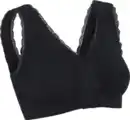 Bild 1 von IDEENWELT Komfort Bustier mit Zipper & Spitze schwarz Gr. XXL
