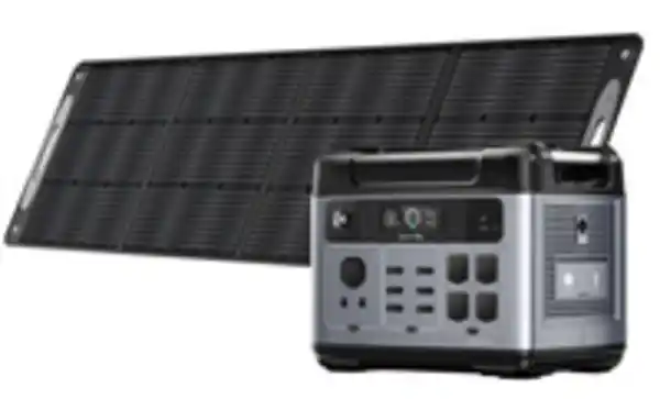 Bild 2 von OUKITEL P2001 Plus – Tragbare Powerstation 2400 W / 2048 Wh – LiFePO₄ & USV Funktion