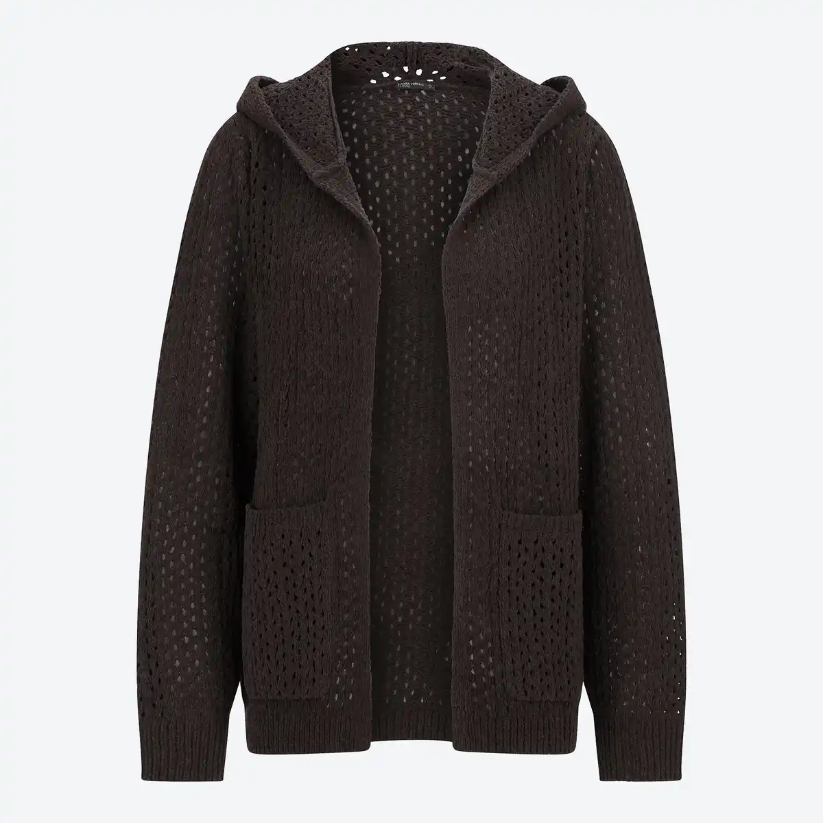 Bild 3 von Damen-Strickcardigan mit Kapuze