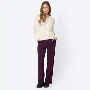 Damen-Hose mit breitem Bund