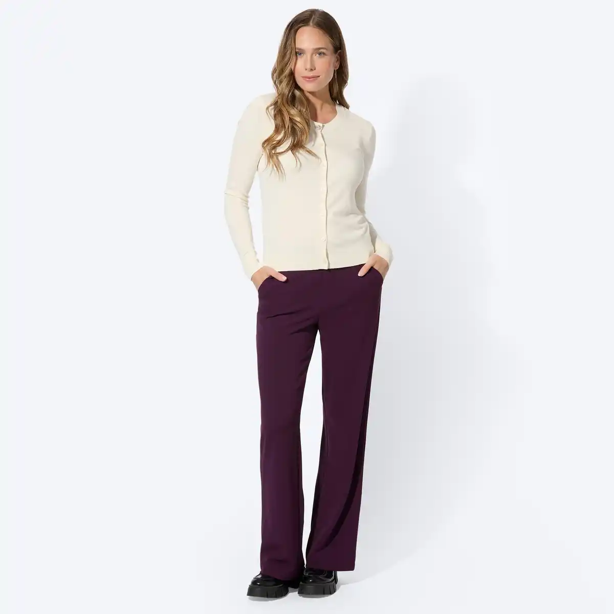 Bild 1 von Damen-Hose mit breitem Bund