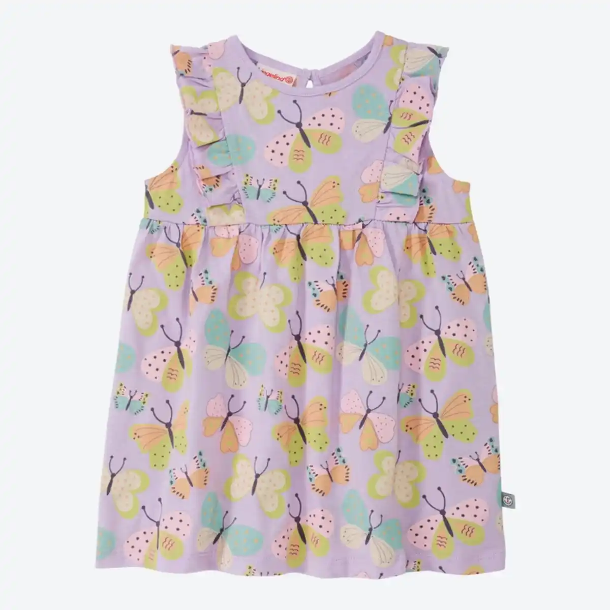 Bild 2 von Baby-Mädchen-Kleid mit Schmetterlings-Motiv