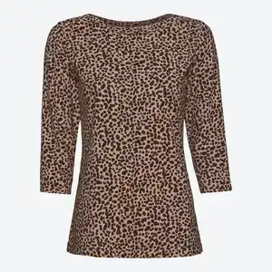 Damen-Langarmshirt mit U-Boot-Ausschnitt