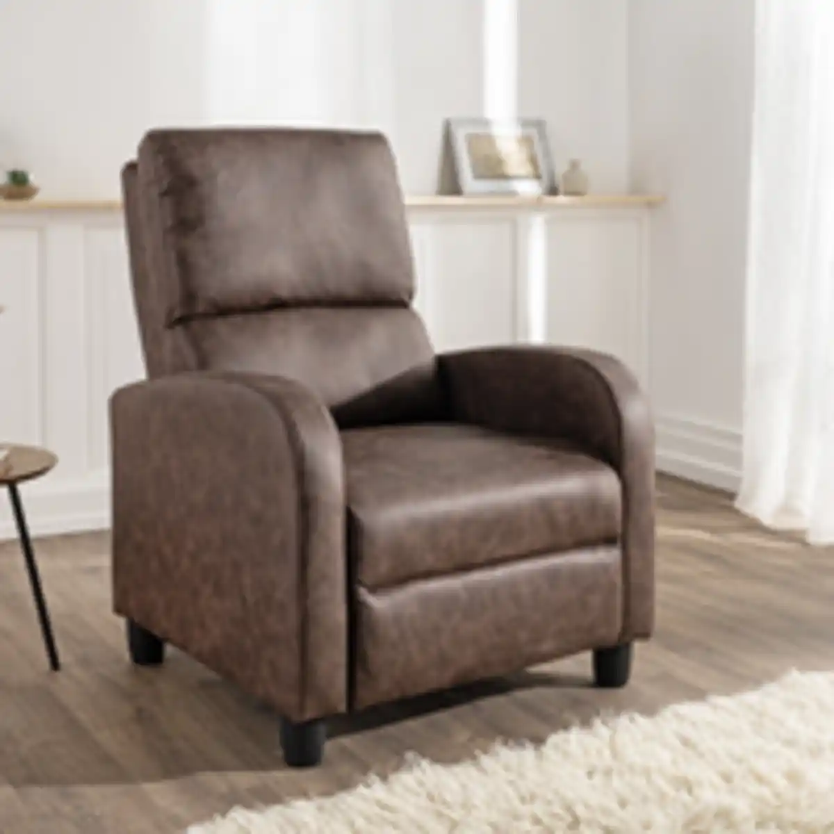 Bild 2 von Push-Back-Relaxsessel, ca. 73 x 88 x 100 cm - Braun