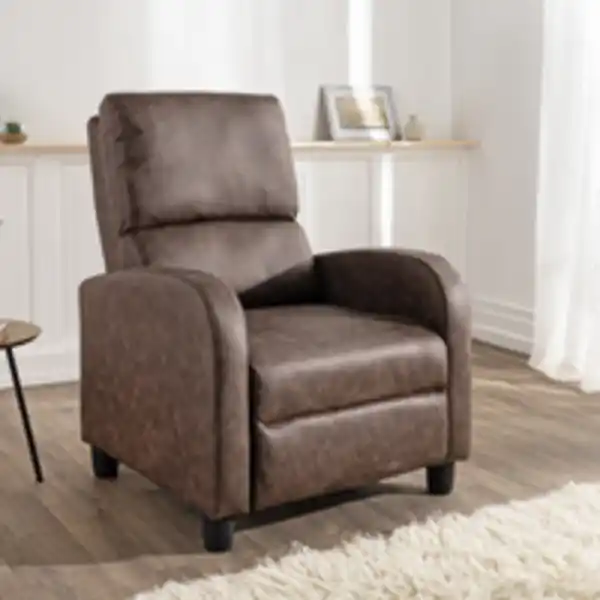 Bild 2 von Push-Back-Relaxsessel, ca. 73 x 88 x 100 cm - Braun