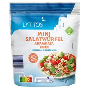 LYTTOS Snack-Würfel, Arrabiata 150 g
