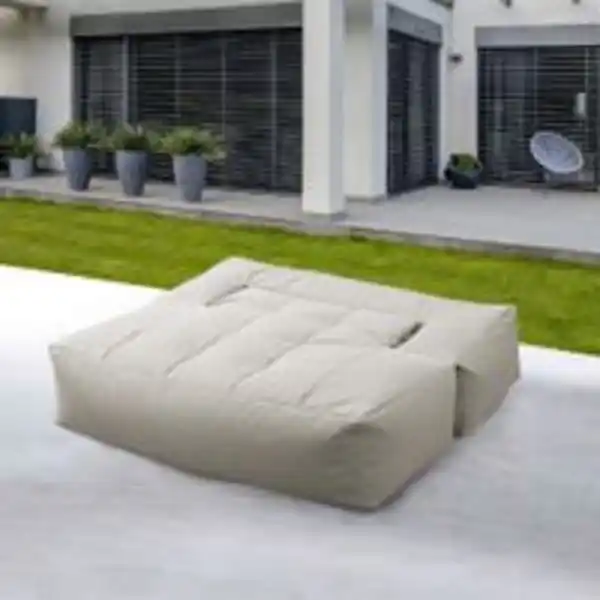 Bild 2 von Home Deluxe Outdoor Sitzsack HEAVEN - Hellgrau