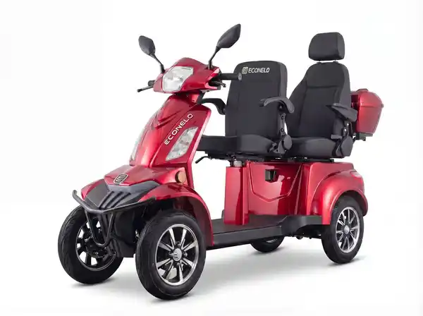 Bild 3 von E-Seniorenmobil Vista Quarter-1L, Lithium-Akku, 4-Rad, 1000W, Komfort Sitz, Grau