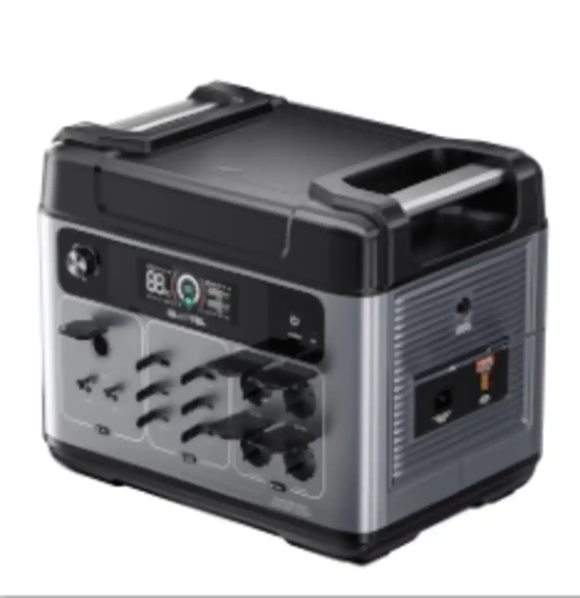 Bild 1 von OUKITEL P2001 Plus – Tragbare Powerstation 2400 W / 2048 Wh – LiFePO₄ & USV Funktion