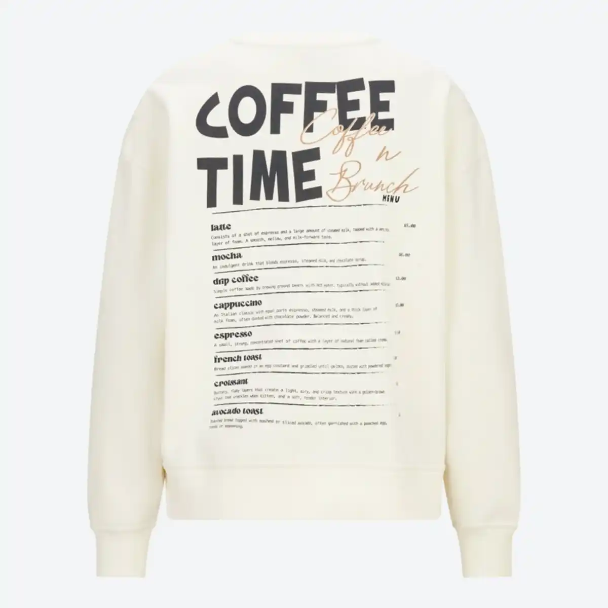 Bild 4 von Damen-Oversized-Sweatshirt mit Aufdruck