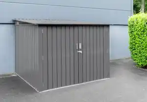 Fahrradgarage-/Fahrradhaus-/Fahrradbox, ca. 204 x 206 x 163 cm