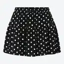 Bild 2 von Damen-Skort aus Viskose mit Punkten