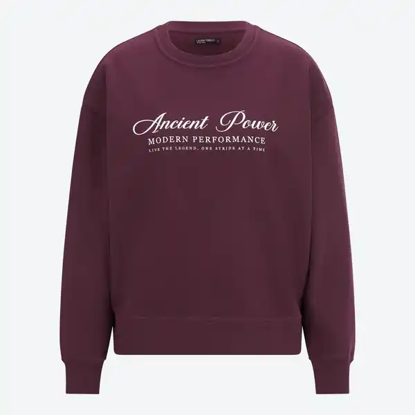 Bild 3 von Damen-Oversized-Sweatshirt mit Aufdruck