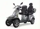 Bild 3 von E-Seniorenmobil Vista Quarter-1L, Blei-Akku, 4-Rad, 1000 Watt, Komfort Sitz, Rot